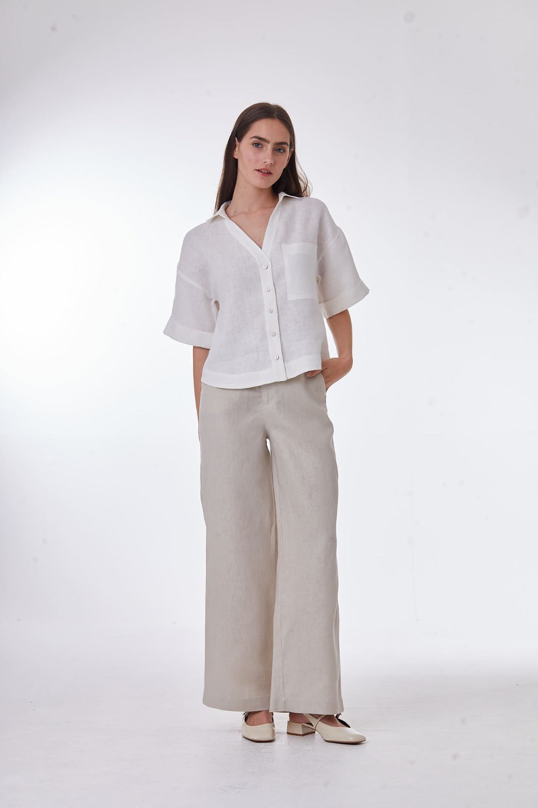 Blusa Imari Blanco Perla