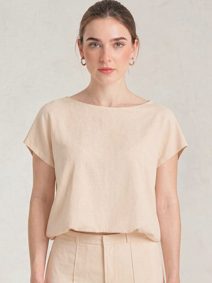 Blusa Diona Ivory