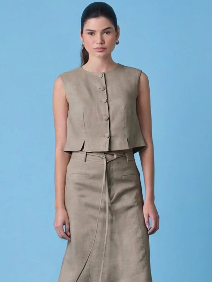 Blusa Yoko Taupe