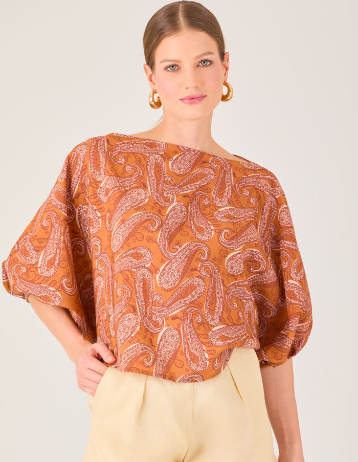 Blusa Aiko Cafe