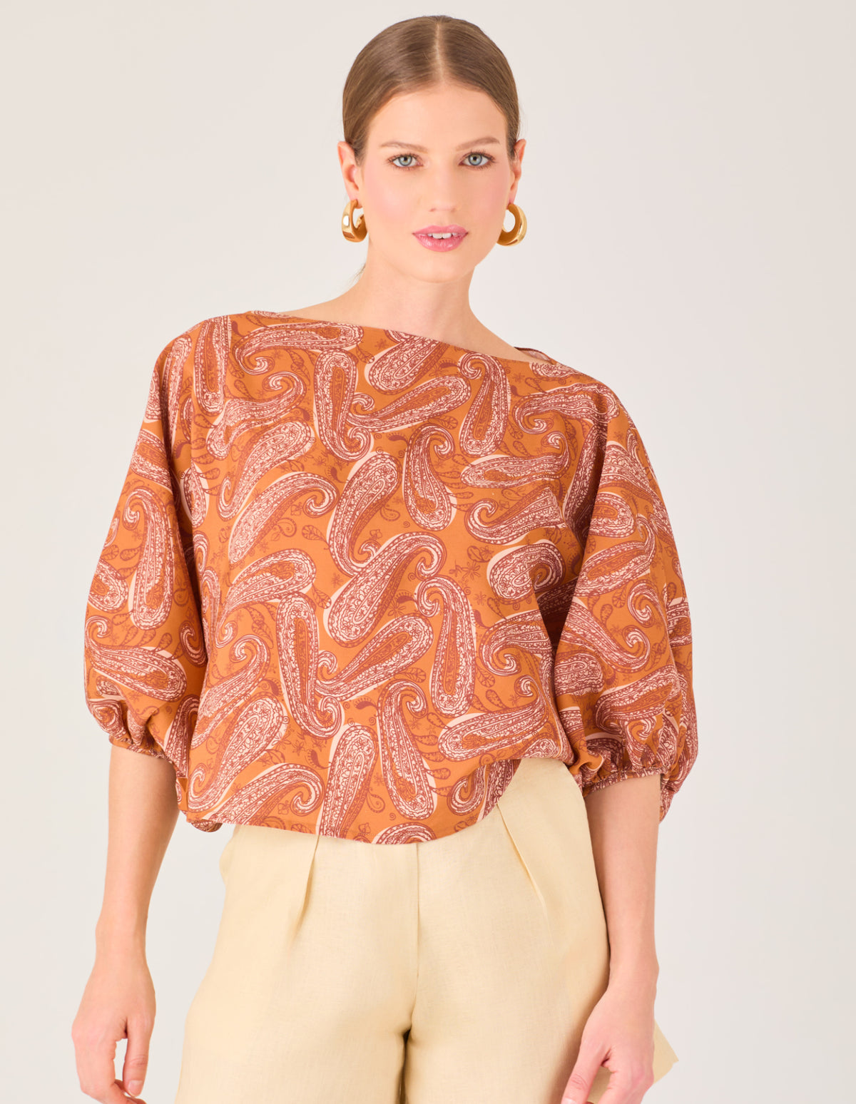 Blusa Aiko Cafe