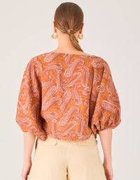 Blusa Aiko Cafe