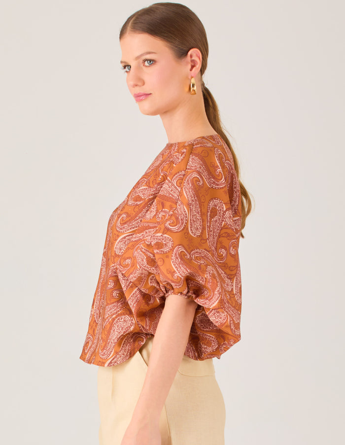 Blusa Aiko Cafe