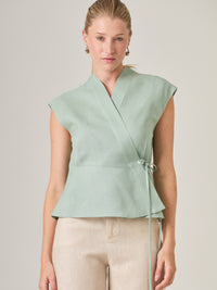 Blusa Rodite Verde Menta