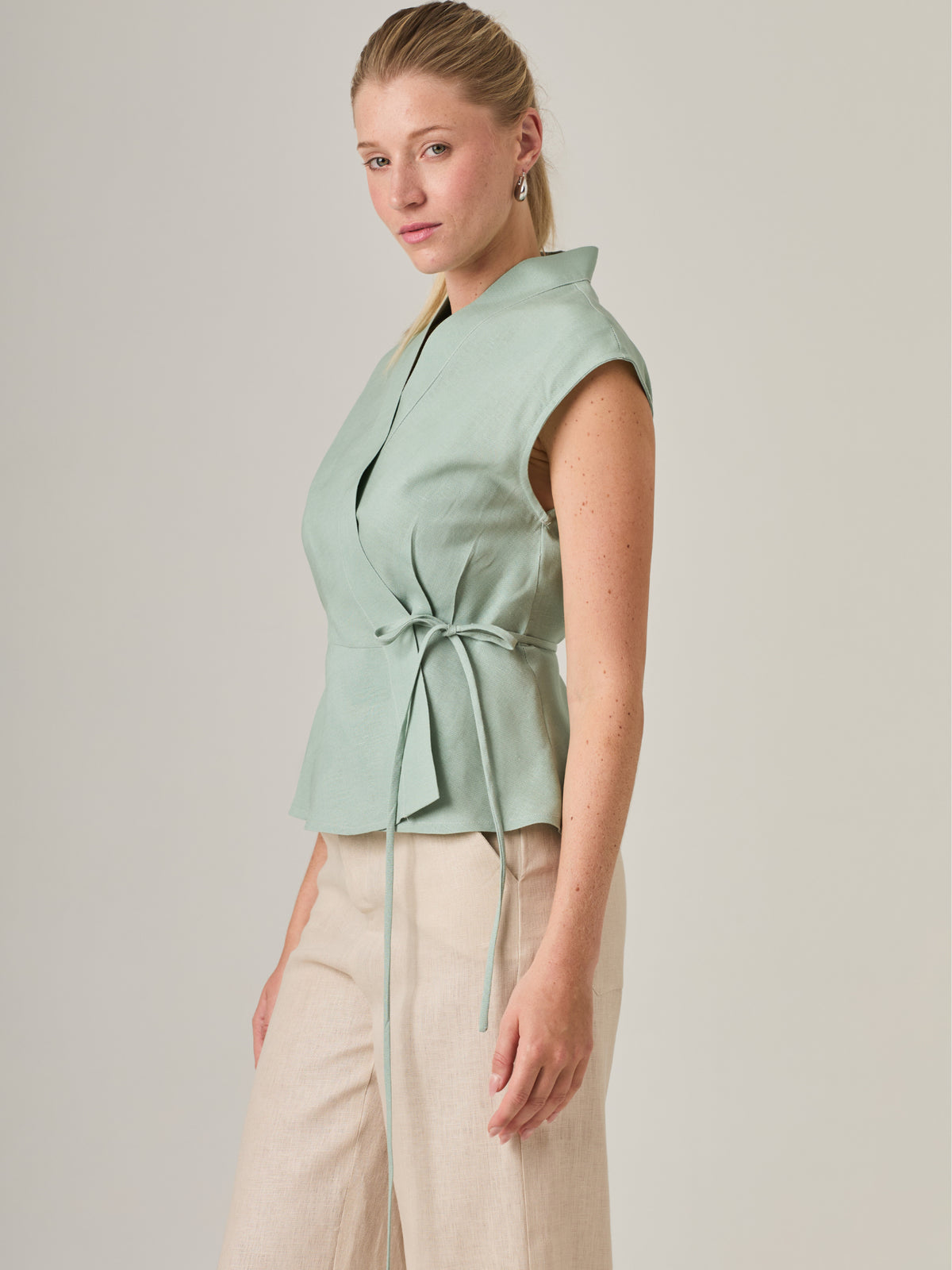 Blusa Rodite Verde Menta