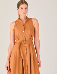 Vestido Largo Fisalis Cafe