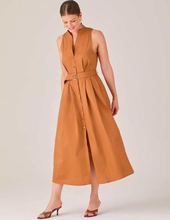 Vestido Largo Fisalis Cafe