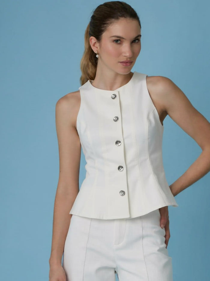 Blusa Gaetana Blanco