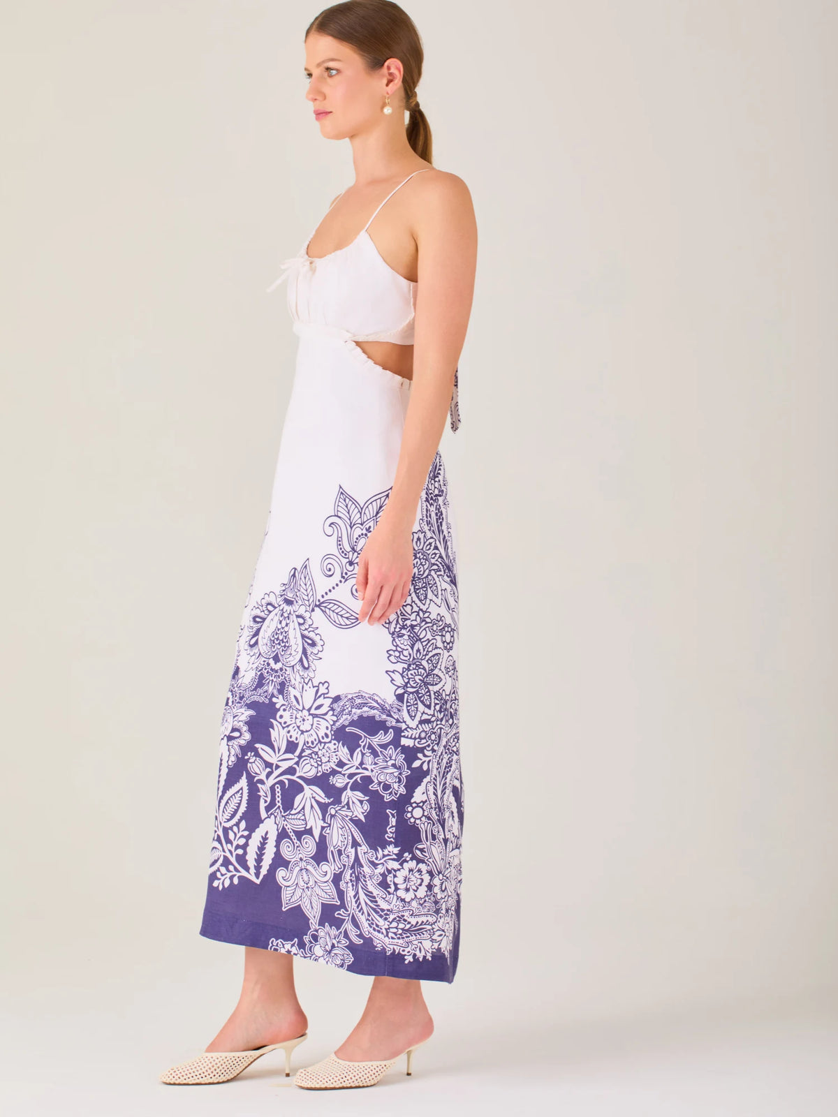 Vestido Largo Freda Blanco