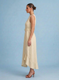 Vestido Oriana Blanco Vainilla