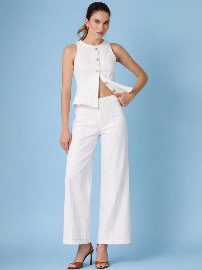 Pantalón Largo Gaetana Blanco