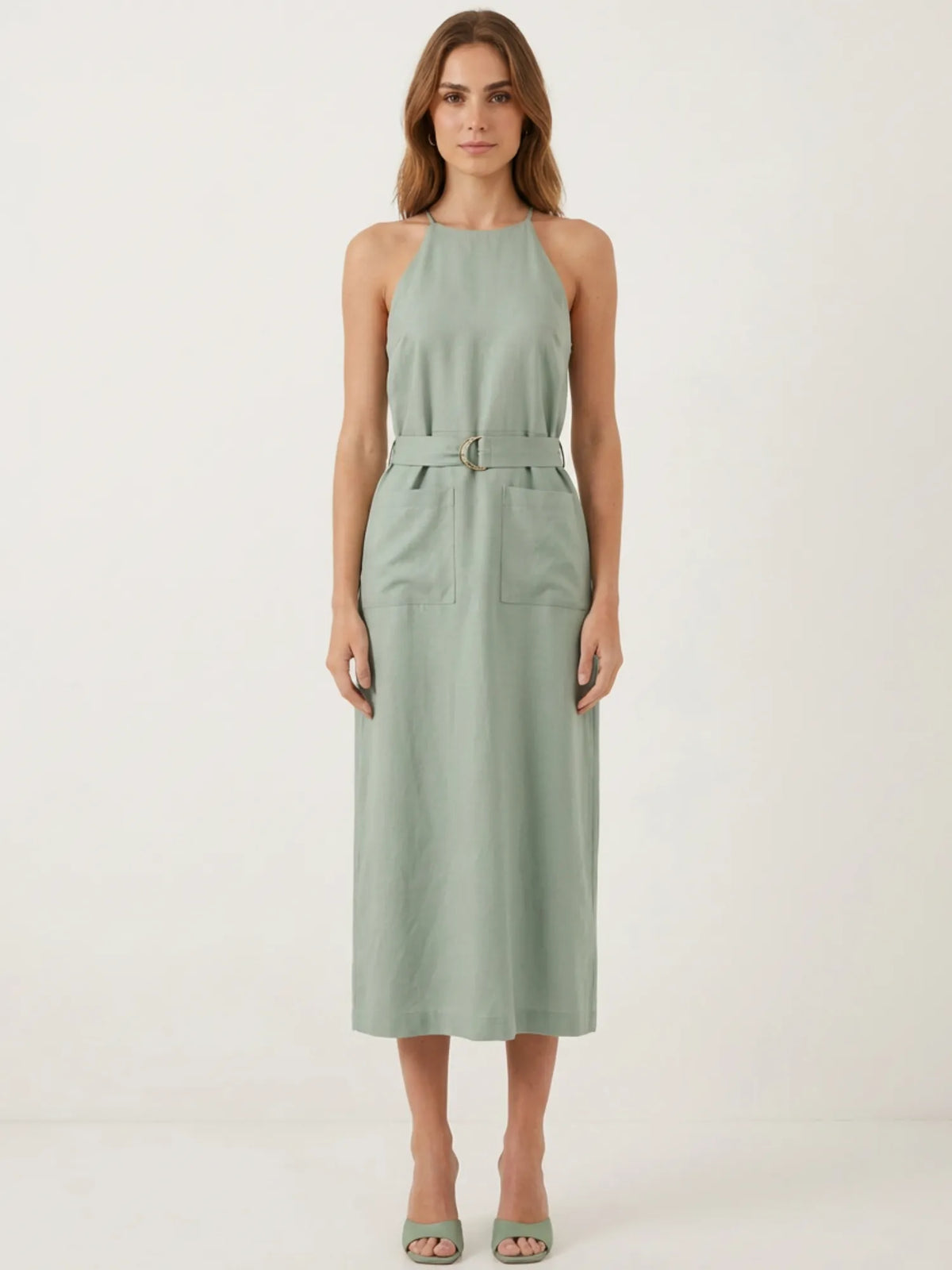 Vestido Largo Alegra Verde