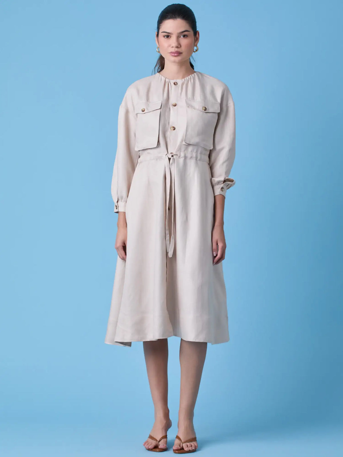 Vestido Largo Amelie Sand