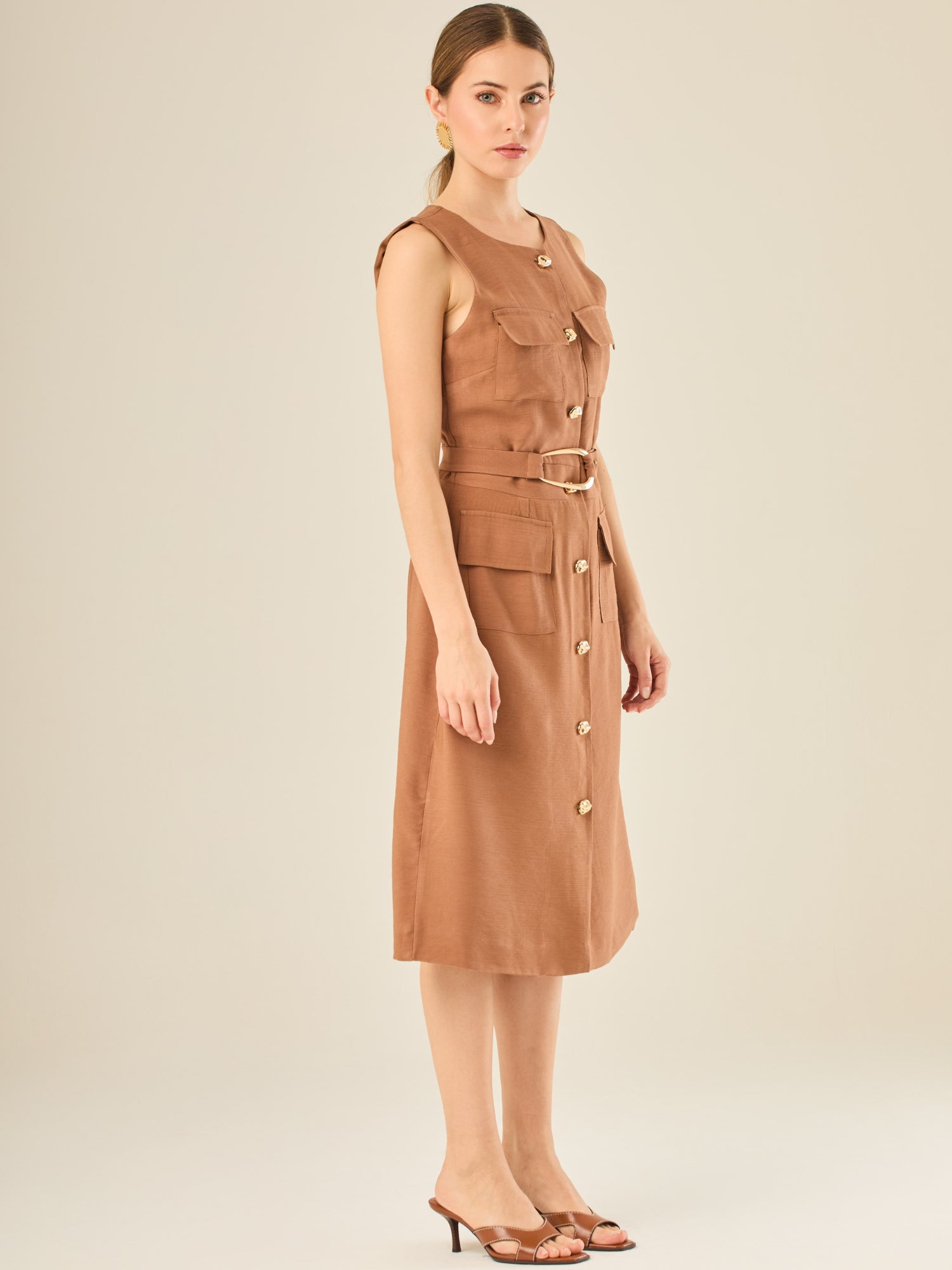 Vestido Largo Bombana Cafe - Main Image