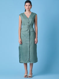 Vestido Largo Creta Verde
