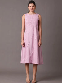 Vestido Largo Dotty Rosa