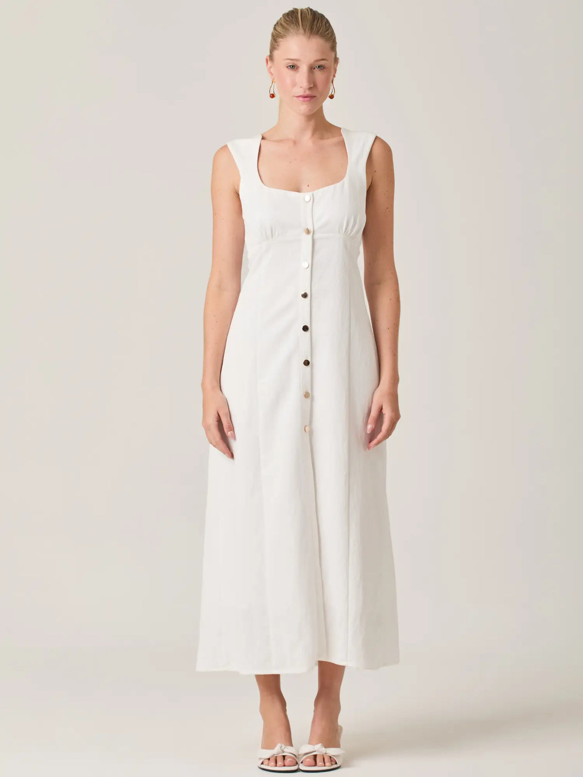 Vestido Largo Water Blanco
