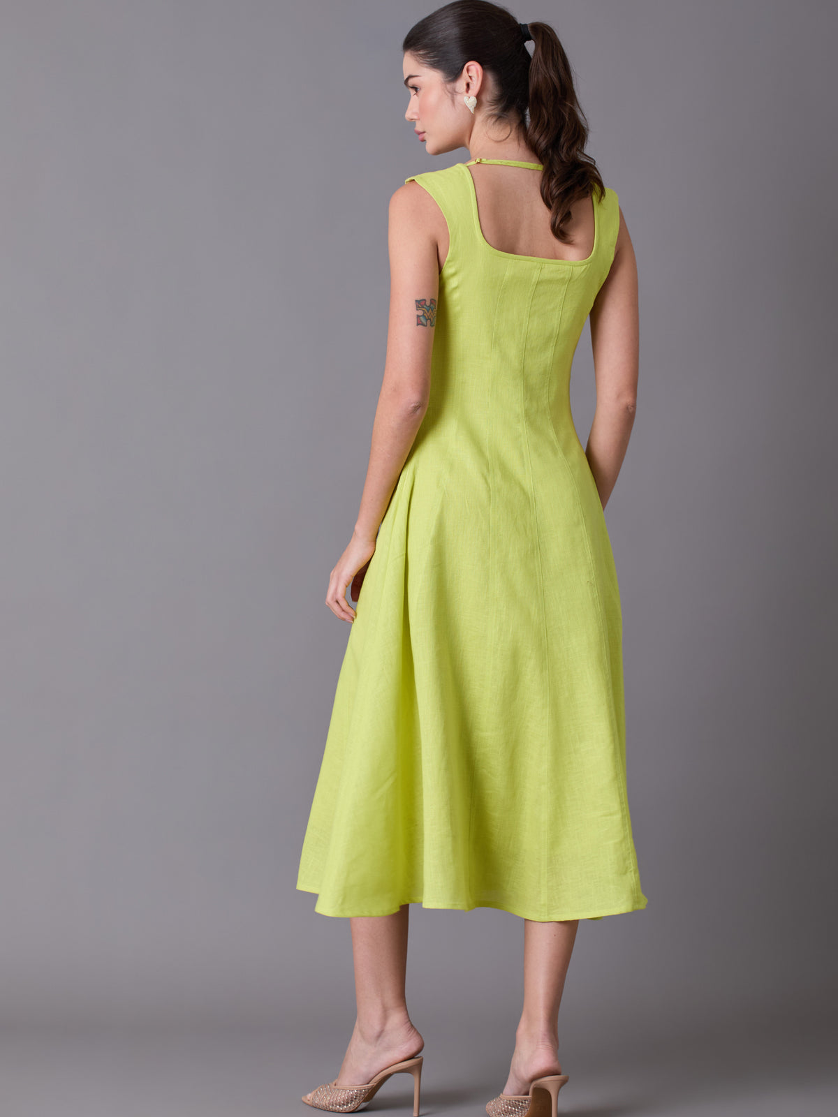 Vestido Largo Amantea Lima