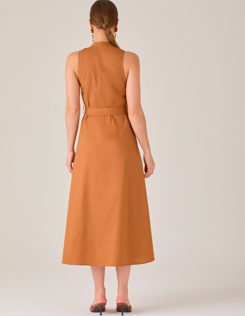 Vestido Largo Fisalis Cafe