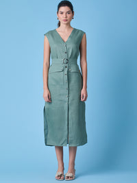 Vestido Largo Creta Verde