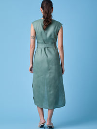 Vestido Largo Creta Verde